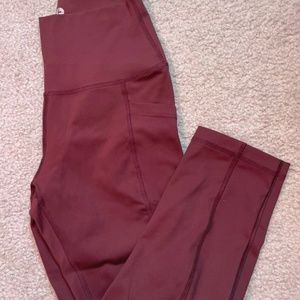 90 Degree Red Legging